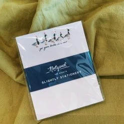 Slightly Stationery Get Your Ducks In A Row Notepad