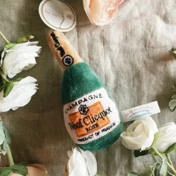 Haute Diggity Dog Woof Clicquot Rose' Champagne Bottle - Small 2022 Graduation