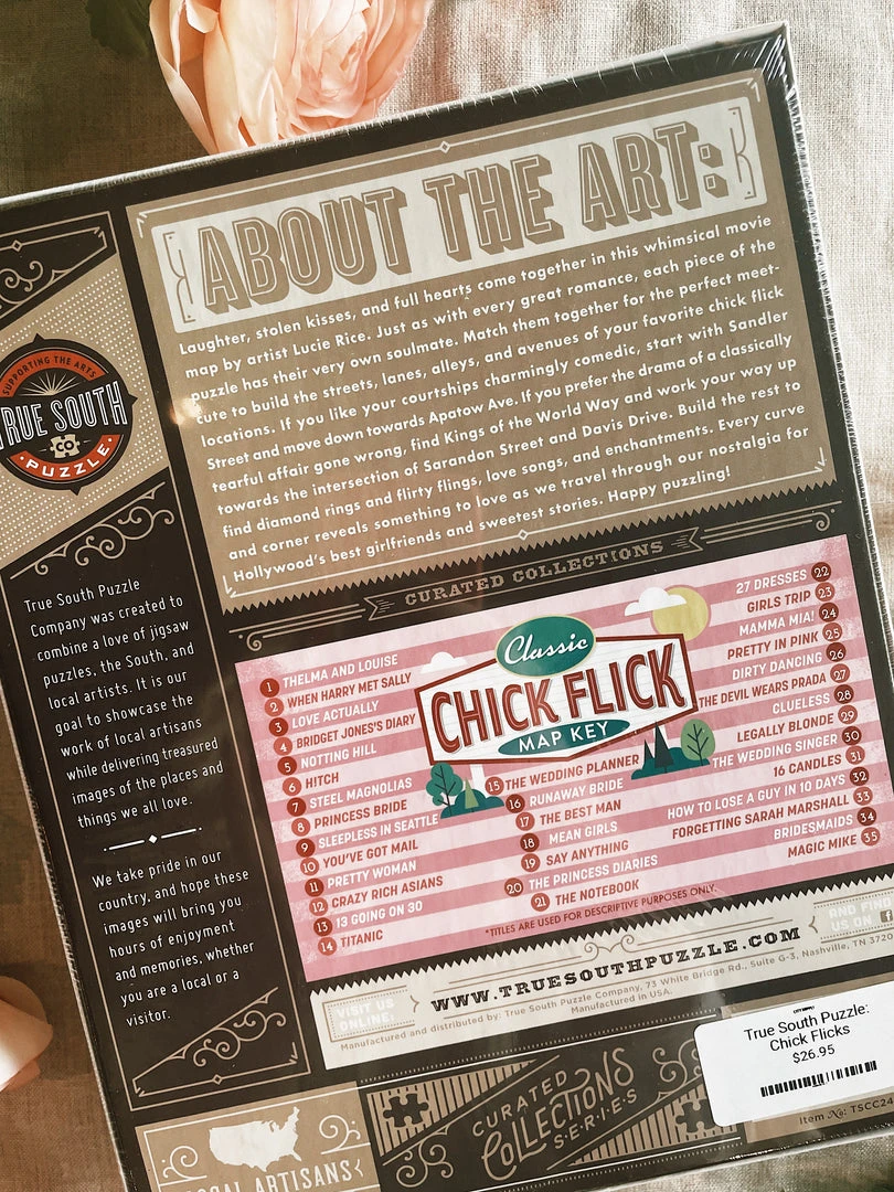 True South Puzzle: Chick Flicks 4 True South Puzzle: Chick Flicks