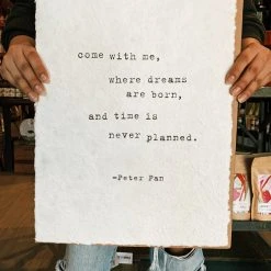 Sugarboo Co Sugarboo & Co: Handmade Print - Peter Pan