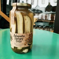 Citysupplyfayetteville Tequila + Tex Mex The Real Dill: Jalapeño Honey Dills