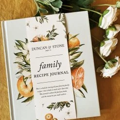 Housewarming Gifts Duncan & Stone: Family Recipe Journal