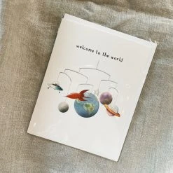 Felix Doolittle Out Of This World Baby Card