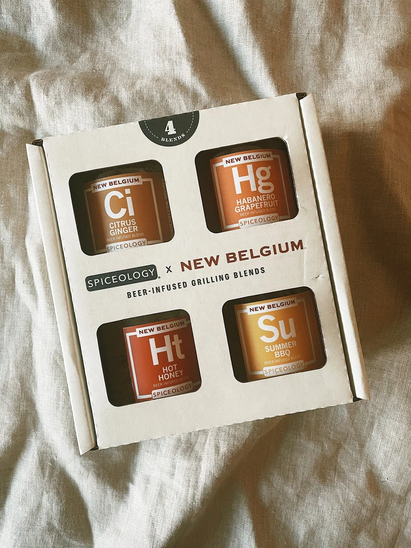Spiceology: New Belgium Brewery 4-Pack Ultimate Cookout Flight 4 Spiceology: New Belgium Brewery 4-Pack Ultimate Cookout Flight