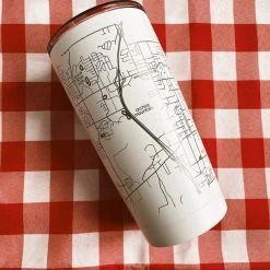 Well Told Fayetteville, AR Map Insulated Tumbler 9 Well Told Fayetteville, AR Map Insulated Tumbler