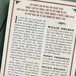 Harper Collins Roll Me Up And Smoke Me When I Die Gifts For Him