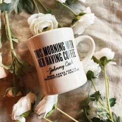 SOUTHERN FRIED DESIGN BARN Gifts For Him Johnny Cash Diner Mug