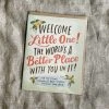 Em & Friends World's A Better Place Baby Card Gifts For Baby