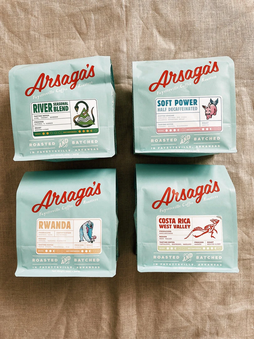 Arsagas Arsaga's Coffee Roasters: Soft Power Blend (Half-Caffenated) 4 Arsagas Arsaga's Coffee Roasters: Soft Power Blend (Half-Caffenated)