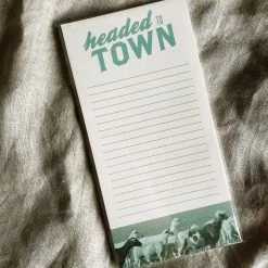 SOUTHERN FRIED DESIGN BARN Headed To Town Notepad Gifts Under $30
