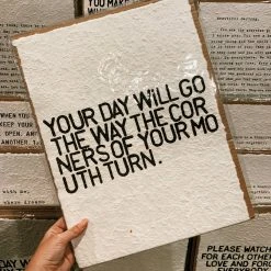 Sugarboo Co Sugarboo & Co: Handmade Print - Your Day Will Go