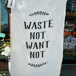 Sir/Madam: Linen Tea Towel - Waste Not