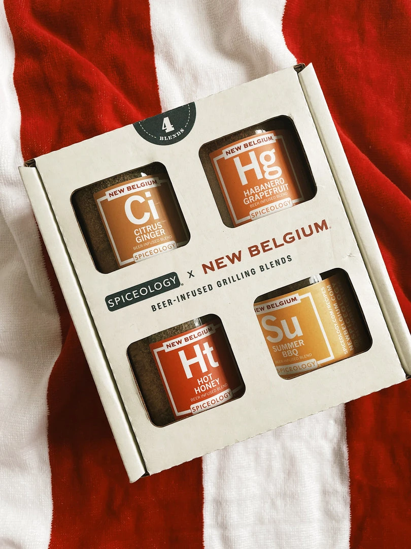 Spiceology: New Belgium Brewery 4-Pack Ultimate Cookout Flight 3 Spiceology: New Belgium Brewery 4-Pack Ultimate Cookout Flight