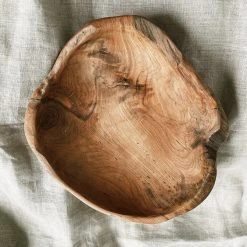 CREATIVE COOP Round Teakwood Bowl