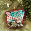 One Hundred 80 Degrees Arkansas Glass Ornament