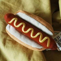 P.L.A.Y. Pet Lifestyle And You Hot Dog Dog Toy 4th Of July Weekend