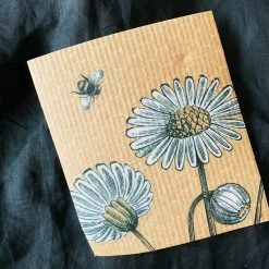 Two's Company Bee Clean Kitchen Cloth Honey