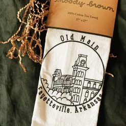 Housewarming Gifts Moody Brown: Old Main Tea Towel 7 Housewarming Gifts Moody Brown: Old Main Tea Towel