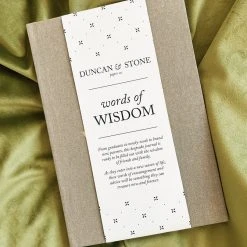 Duncan & Stone: Words Of Wisdom