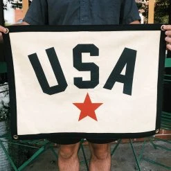 Oxford Pennant: USA Camp Flag
