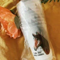 Sip Hip Hooray I Do My Own Stunts Reusable Cups