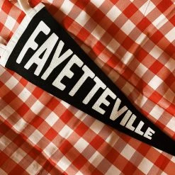 Oxford Pennant: Fayetteville Pennant Housewarming Gifts