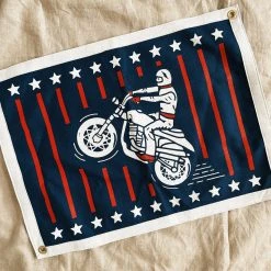 4th Of July Weekend Oxford Pennant: Daredevil Camp Flag