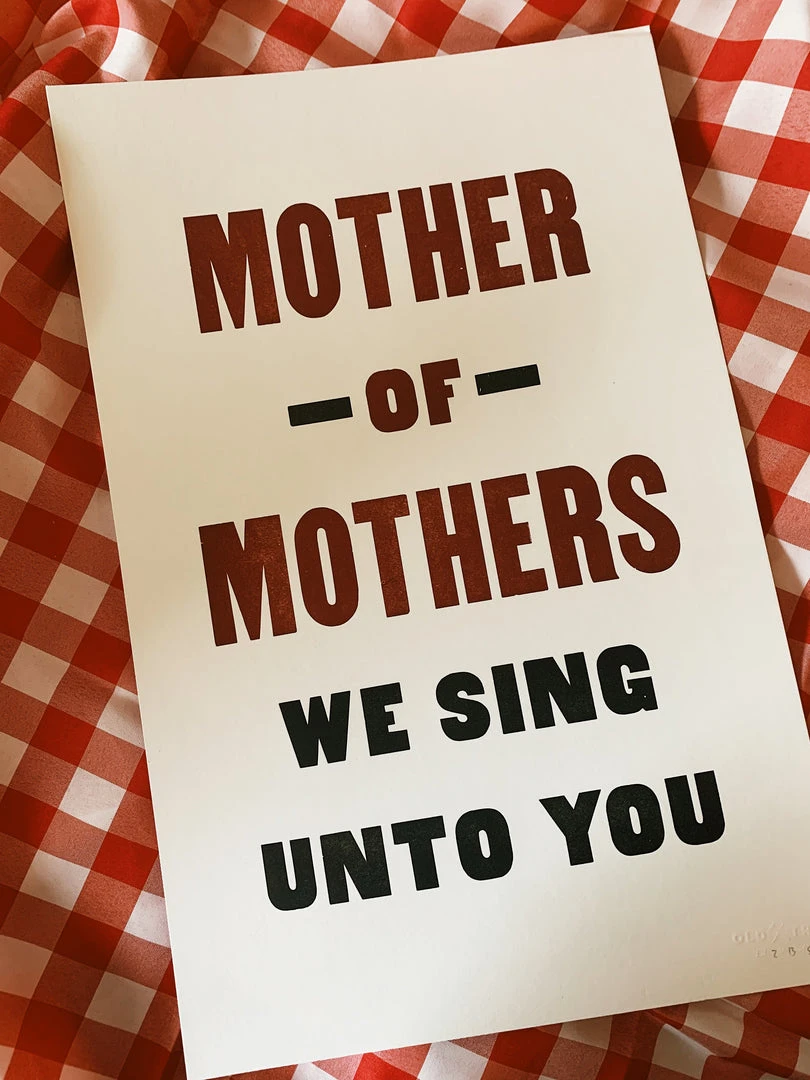 Old Try: Mother Of Mothers Print - 13x20 4 Old Try: Mother Of Mothers Print - 13x20