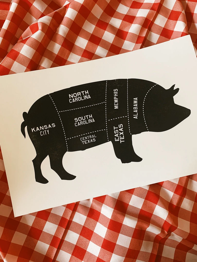 Old Try: Whole Hog Print - 13x20 3 Old Try: Whole Hog Print - 13x20