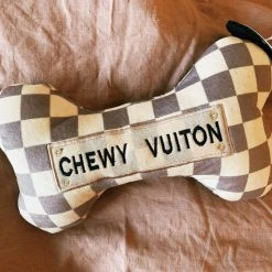 Haute Diggity Dog Checker Chewy Vuiton Bones - XL