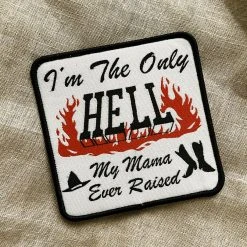 Midnight Rider: Only Hell My Mama Ever Raised Patch Paper Goods