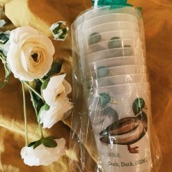 Sip Hip Hooray Duck Duck Drink Reusable Cups Hostess Gifts