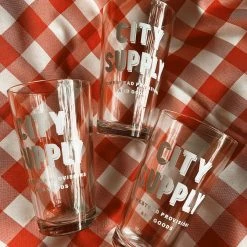 Citysupplyfayetteville City Supply Pint Glass 4th Of July Weekend