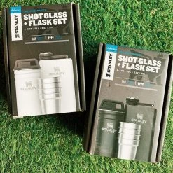 Gifts For Him Stanley: Shot Glass + Flask Set