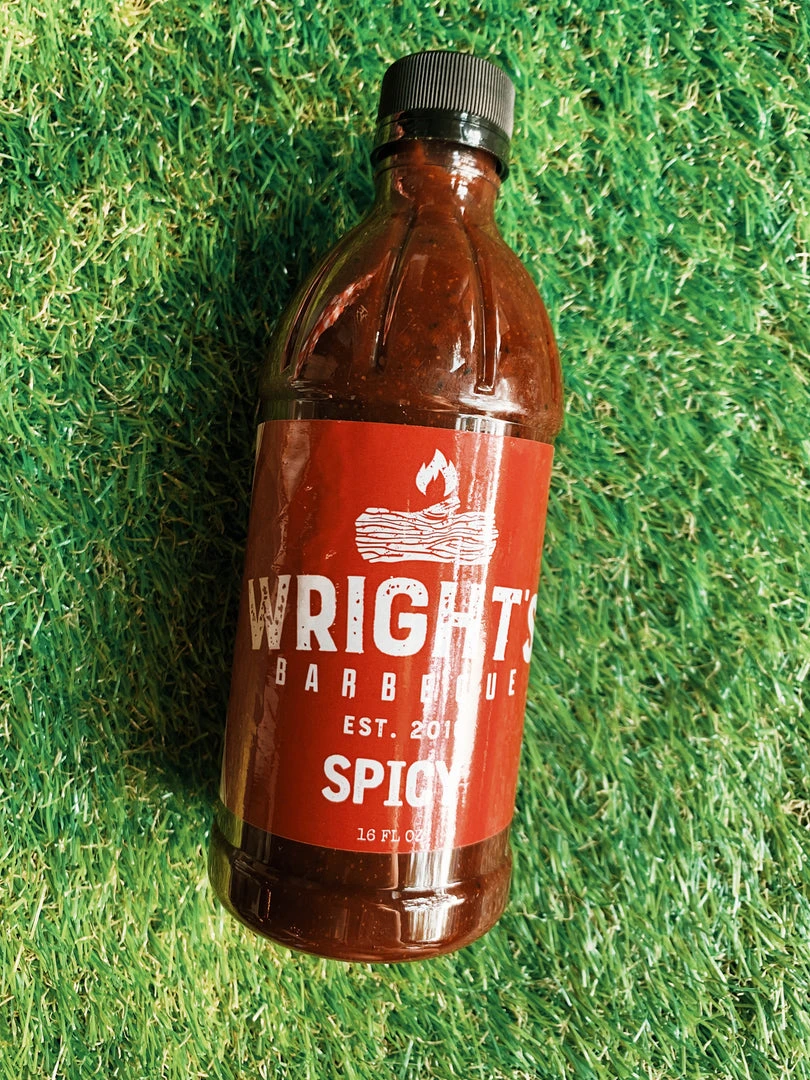Wright's BBQ: Sauce - Spicy 3 Wright's BBQ: Sauce - Spicy