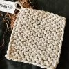 CREATIVE COOP Crocheted Pot Holder - Ivory 2 CREATIVE COOP Crocheted Pot Holder - Ivory