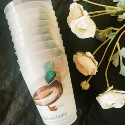 Sip Hip Hooray Duck Duck Drink Reusable Cups Hostess Gifts