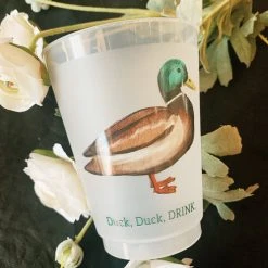 Sip Hip Hooray Duck Duck Drink Reusable Cups Hostess Gifts