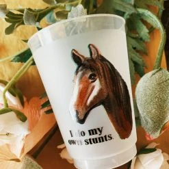 Sip Hip Hooray I Do My Own Stunts Reusable Cups