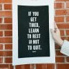 Old Try: Learn To Rest Print - 13x20