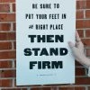 Old Try: Stand Firm Print - 13x20