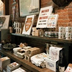 Old Try: Paddle Buffalo Print - 13x20 Lake