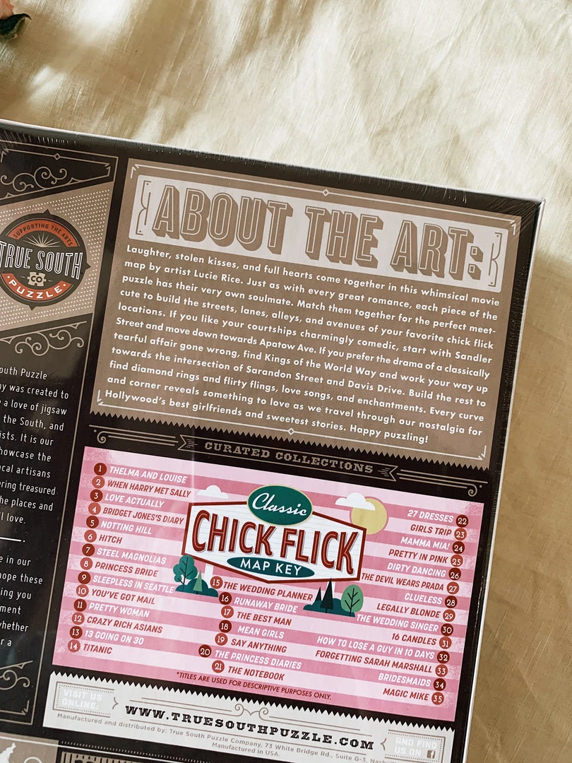 True South Puzzle: Chick Flicks 7 True South Puzzle: Chick Flicks