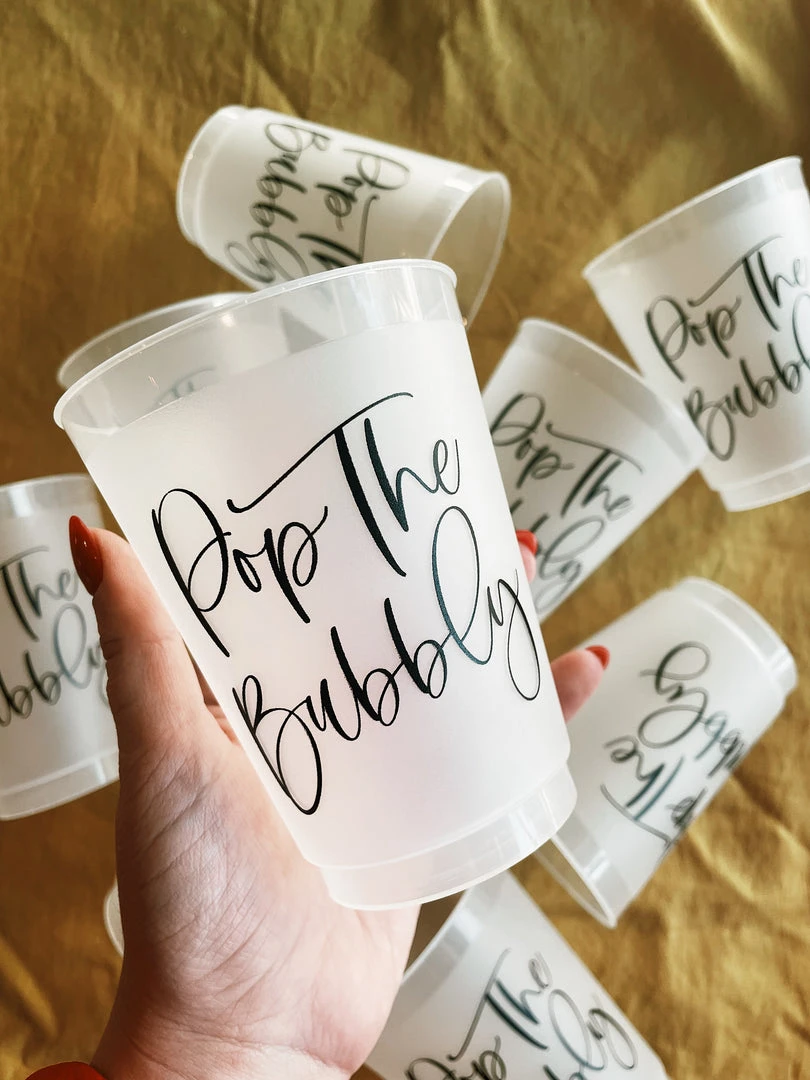 Sip Hip Hooray Pop The Bubbly Reusable Cups 5 Sip Hip Hooray Pop The Bubbly Reusable Cups
