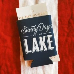 Sip Hip Hooray Sunny Days At The Lake Drink Sleeve