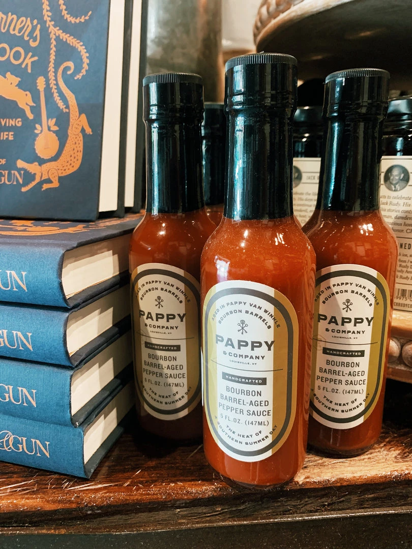 Pappy & Company Gifts For Him Pappy & Co: Barrel-aged Pepper Sauce 4 Pappy & Company Gifts For Him Pappy & Co: Barrel-aged Pepper Sauce