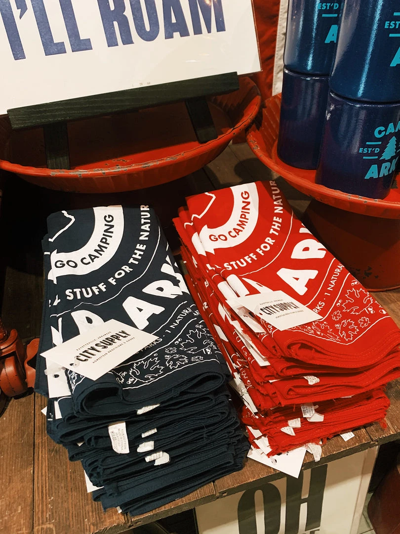 Lake Camp Arkansas: Everyday Bandana - Navy 7 Lake Camp Arkansas: Everyday Bandana - Navy