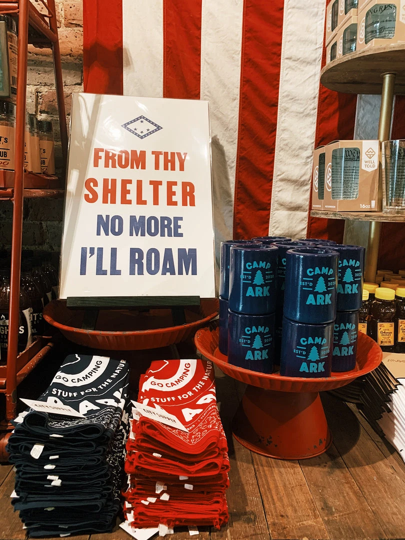 Lake Camp Arkansas: Everyday Bandana - Navy 8 Lake Camp Arkansas: Everyday Bandana - Navy