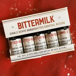 Bittermilk: Single Serve Bourbon Barrel-aged Old Fashioned 5-Pack 12 Bittermilk: Single Serve Bourbon Barrel-aged Old Fashioned 5-Pack