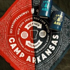 Lake Camp Arkansas: Everyday Bandana - Navy 13 Lake Camp Arkansas: Everyday Bandana - Navy